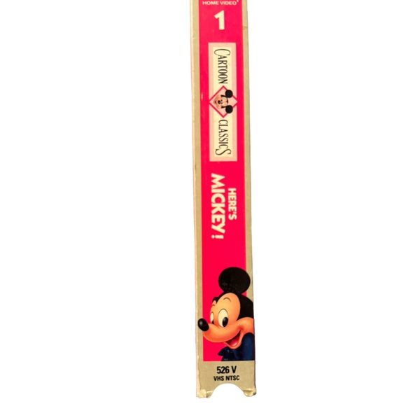 Walt Disney’s Cartoon Classics VHS Tape: “Here’s Mickey!” Volume 1. - Picture 4 of 8